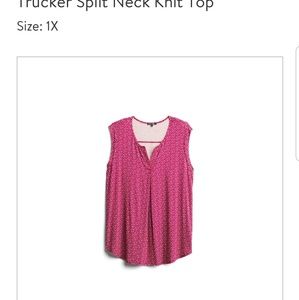 Stitch Fix Sleeveless Shirt